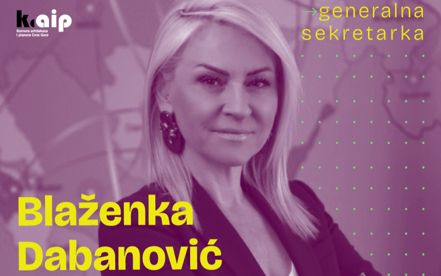 Blaženka Dabanović izabrana za Generalnu sekretarku Komore