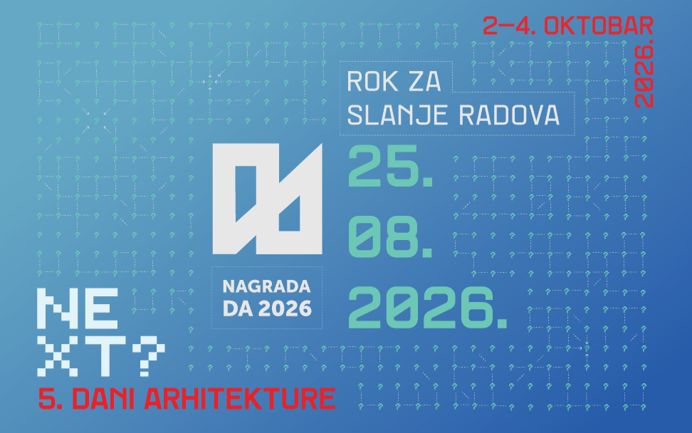NAGRADA DANA ARHITEKTURE 2026 
